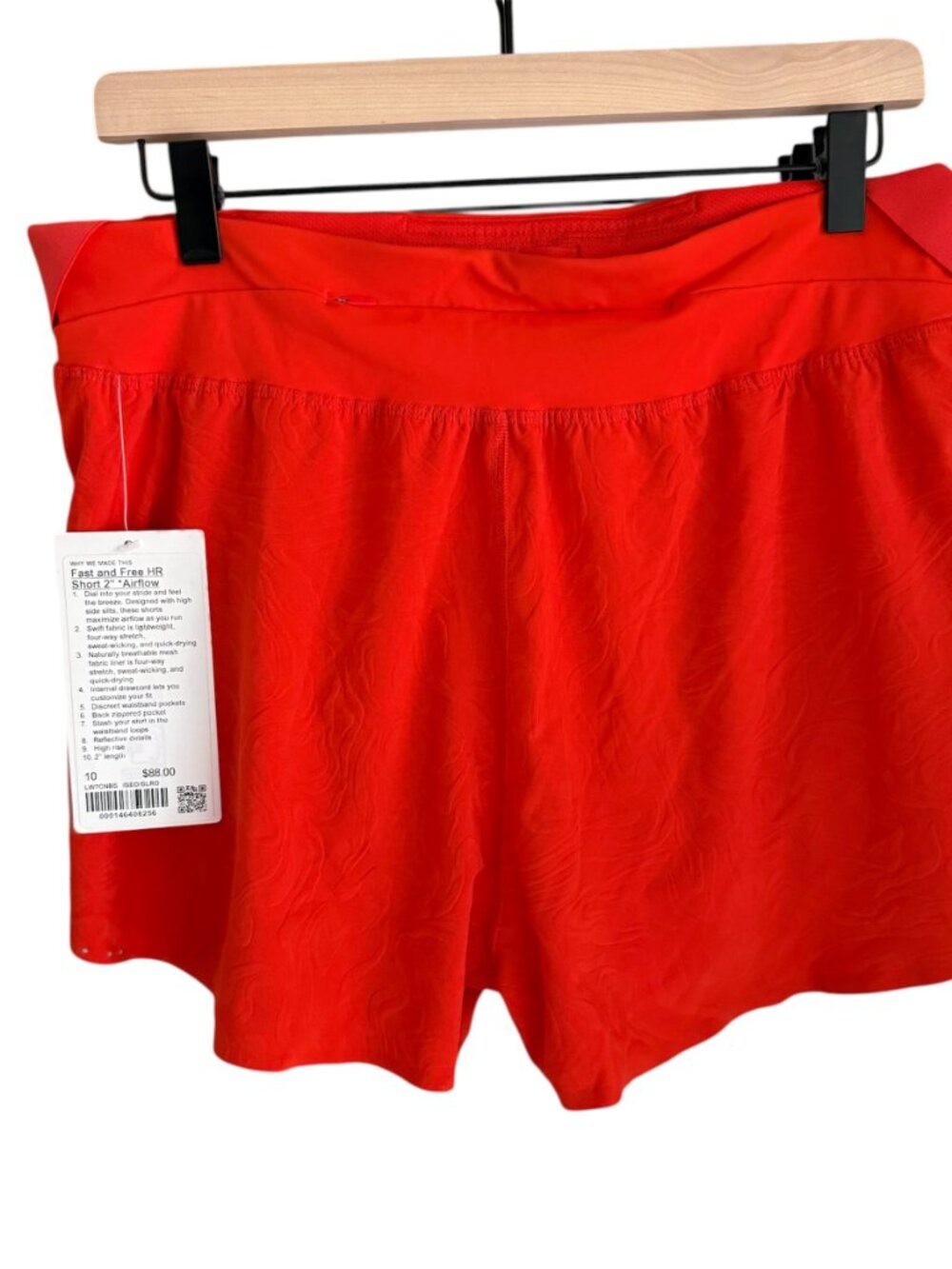LULULEMON Fast & Free High Rise Shorts 2" Airflow